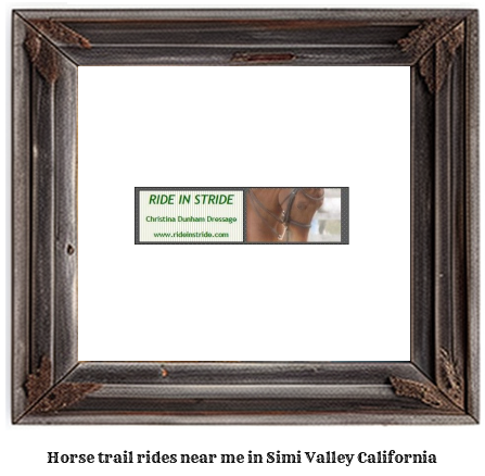 horse trail rides near me in Simi Valley, California